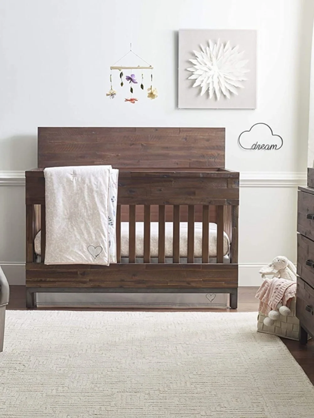 Ellen Degeneres: Floral Crib Sheet